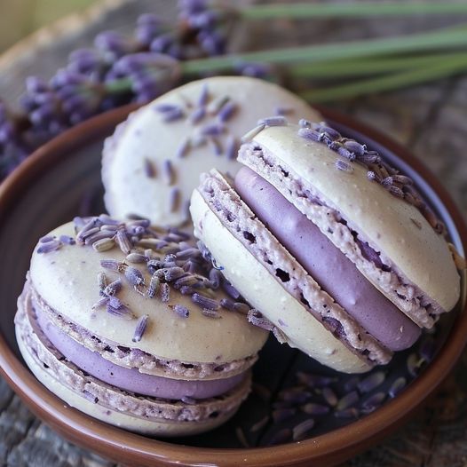Macaron de Lavanda