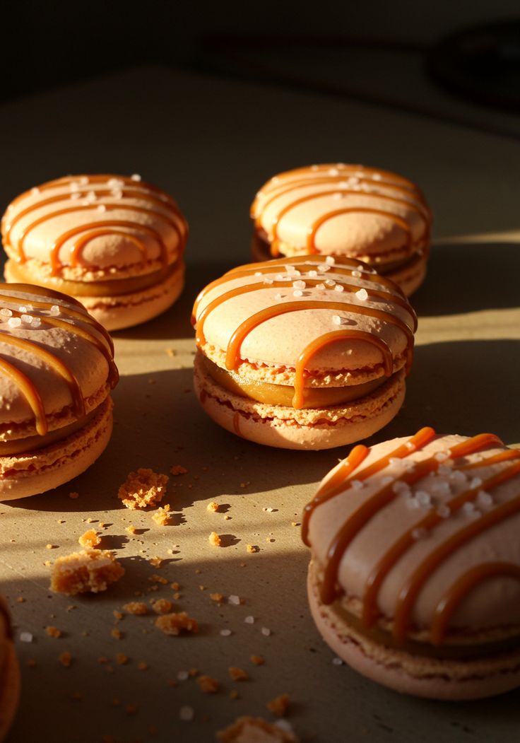 Macaron de Caramelo Salado