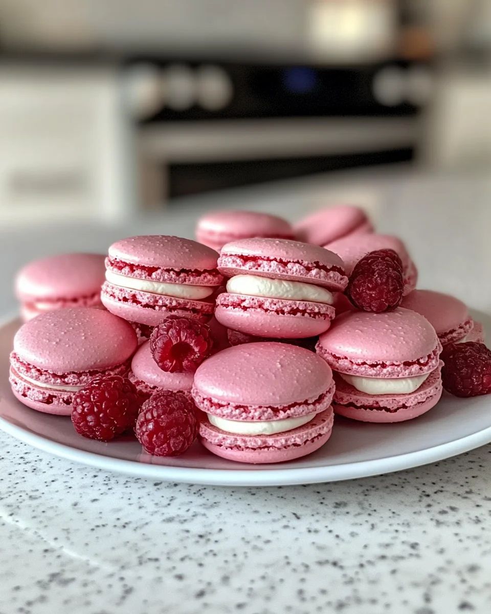 Macaron de Frambuesa