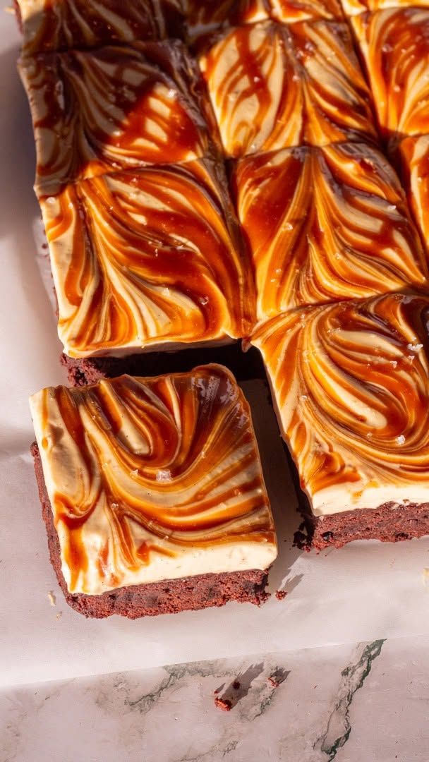 Brownie de Caramelo Salado