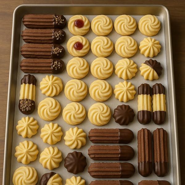 Galletas de Mantequilla Danesas