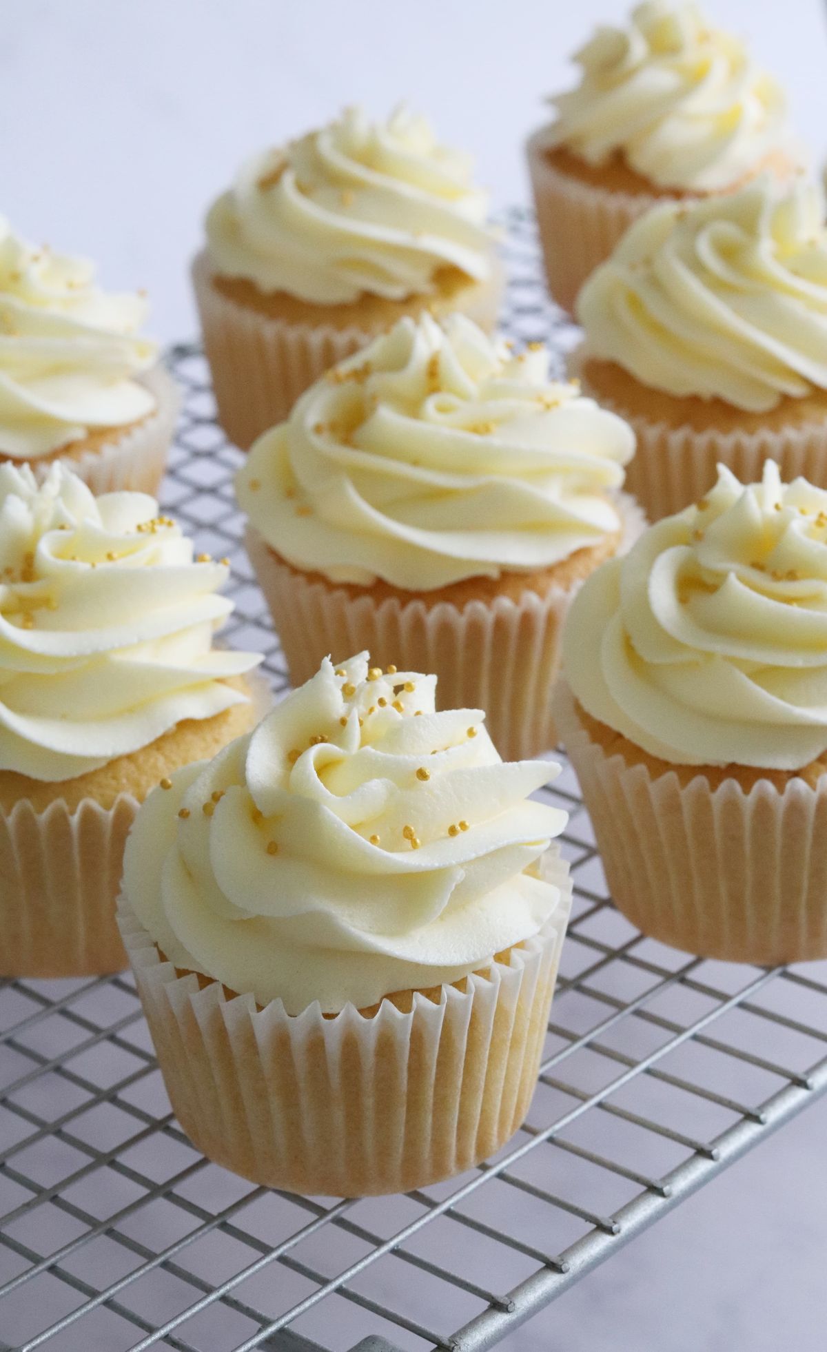 Cupcakes de Vainilla