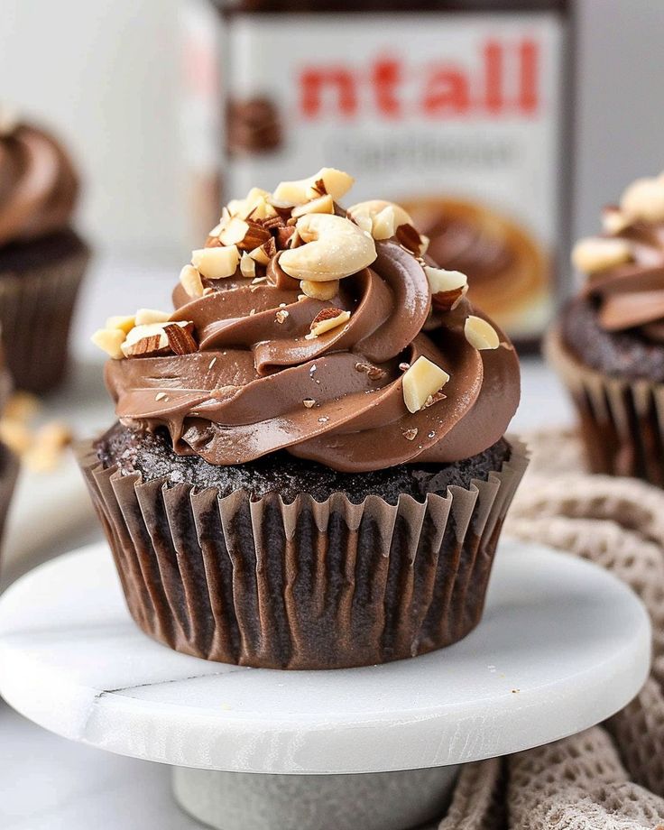 Cupcakes de Nutella