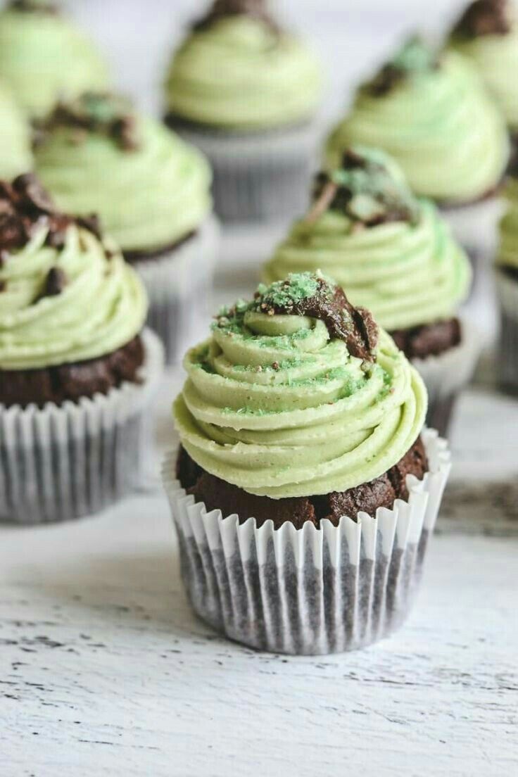 Cupcakes de Menta