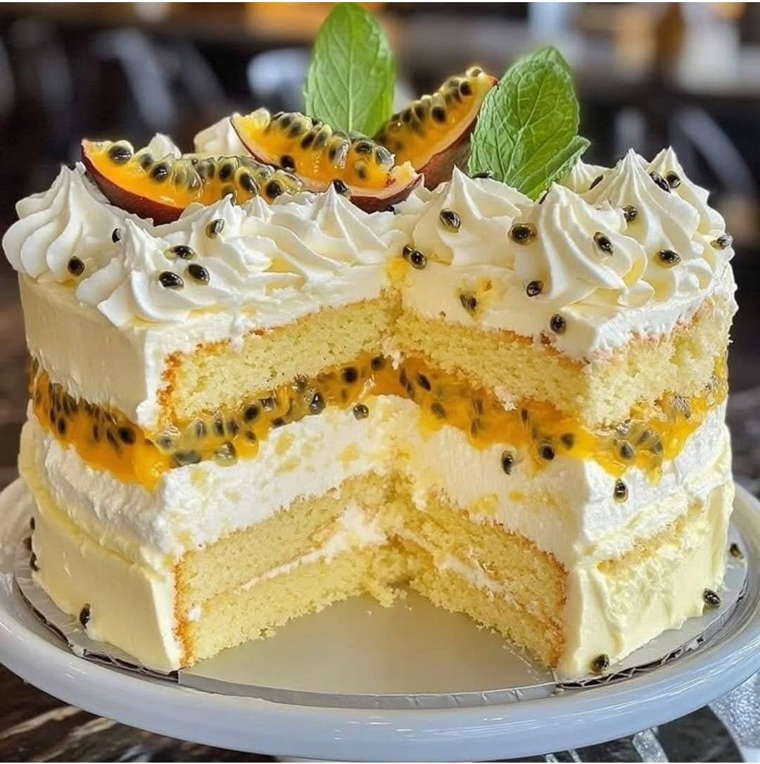 Pastel de Maracuyá Gourmet